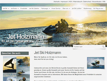 Tablet Screenshot of jet-holzmann.de